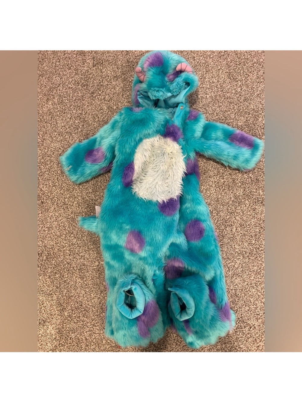 Pottery Barn Kids Sully Costume 12-24 months
